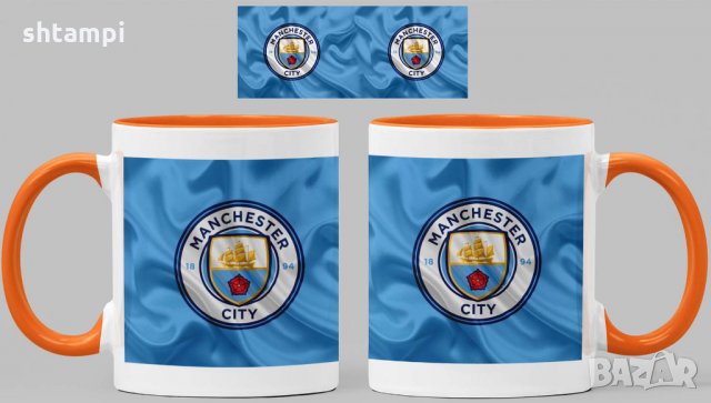 Чаша Манчестър Сити Manchester City, снимка 4 - Фен артикули - 34820768