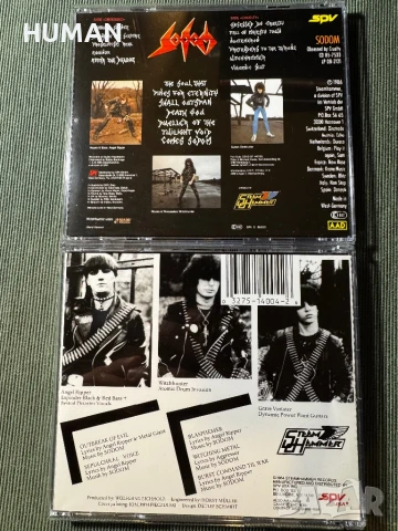 Sodom - Tankard - Razor , снимка 4 - CD дискове - 50954466