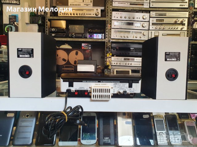 Аудиосистема JVC UX-EP25 В отлично състояние. С две тонколонки., снимка 14 - Аудиосистеми - 41441277