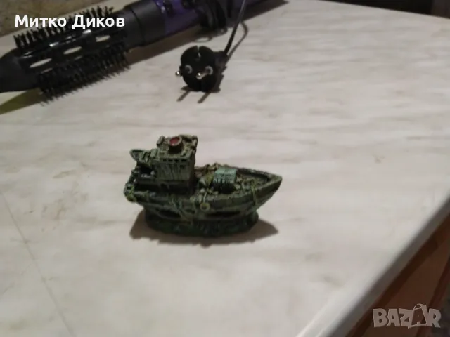 Кораб за аквариум 75х50х26мм нов, снимка 5 - Аквариуми - 49350331