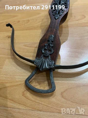 Антикварен арбалет, снимка 4 - Антикварни и старинни предмети - 40887444
