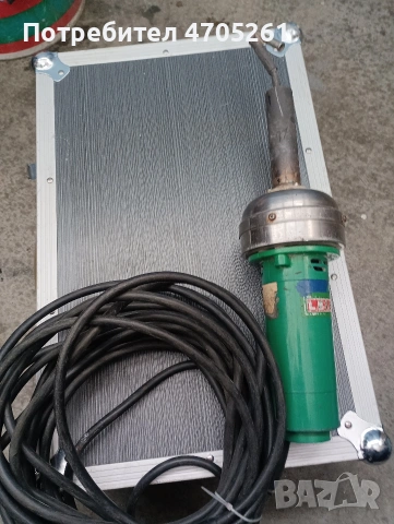 пистолет за горещ въздух leister