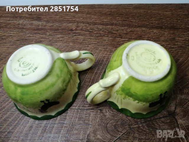 Чашки за еспресо от серията ,,Петел и Кокошка" на ,, Zeller " , снимка 5 - Други ценни предмети - 41763900