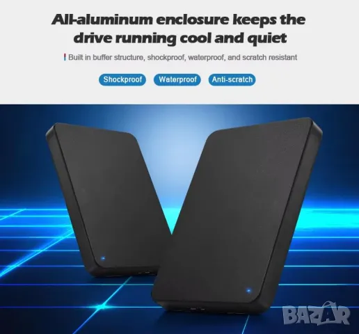 Външен Хард Диск USB 3.0 Разширено Хранилище за PlayStation Конзола PS4 PS5 PC MacBook Лаптоп , снимка 3 - Външни хард дискове - 48099019