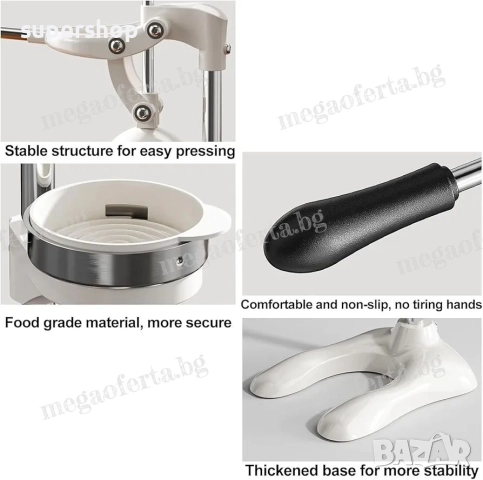 Ръчна цитрус преса за фреш Сокоизтисквачка за цитруси, снимка 5 - Сокоизстисквачки и цитрус преси - 52566538