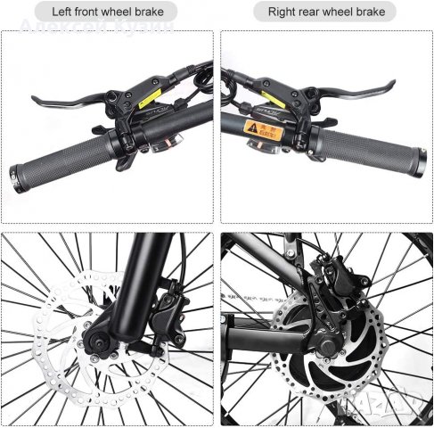 комплект хидравлични спирачки за велосипед с изключване на двигателя, снимка 2 - Части за велосипеди - 39864112