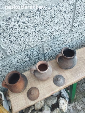 Керамични глинени гърнета, снимка 9 - Антикварни и старинни предмети - 35717144