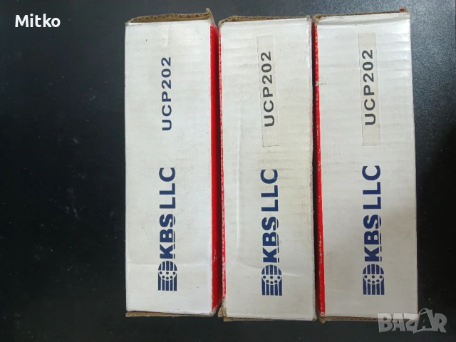 KBC LLC UCP202 с лагерно тяло чисто нови, снимка 2 - Други машини и части - 53858814
