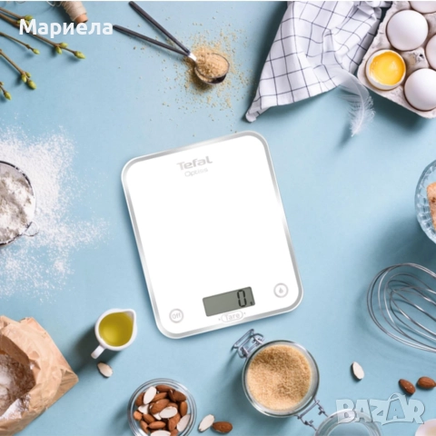 Кухненска везна Tefal - BC5004V2, 5 kg, сива, снимка 7 - Аксесоари за кухня - 52208448