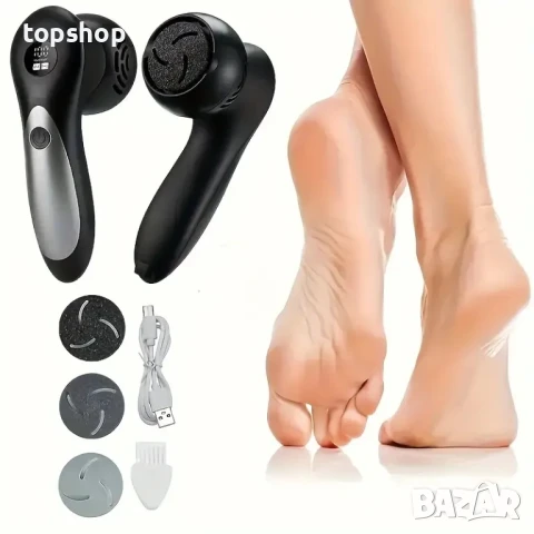 Водоустойчива IPX7 електрическа пила за пети ZM-518, USB type C, 5V, 1000mA