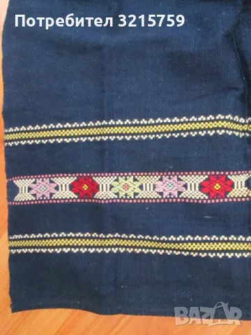 Автентична ръчно тъкана и бродирана престилка за носия, снимка 2 - Антикварни и старинни предмети - 49827657