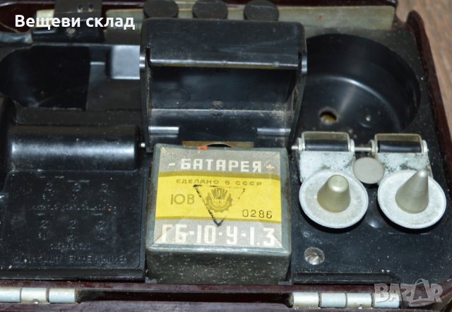 Военен съветски полеви телефонен апарат ТА-57 телефон ТАП, снимка 3 - Антикварни и старинни предмети - 32155879