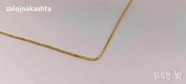 Нов -Златен синджир-1,98гр/14кр, снимка 2 - Колиета, медальони, синджири - 51338798