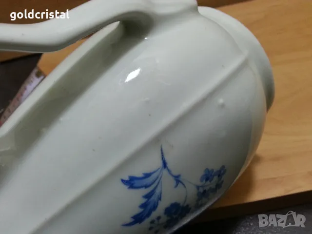 Стар български порцелан кана , снимка 6 - Антикварни и старинни предмети - 47476102