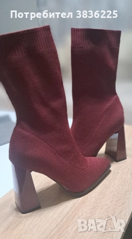 Боти бордо, снимка 1
