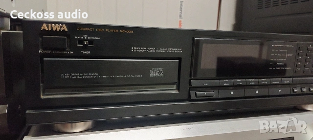 📀 AIWA XC-004E CD плейър, снимка 2 - Ресийвъри, усилватели, смесителни пултове - 53491407
