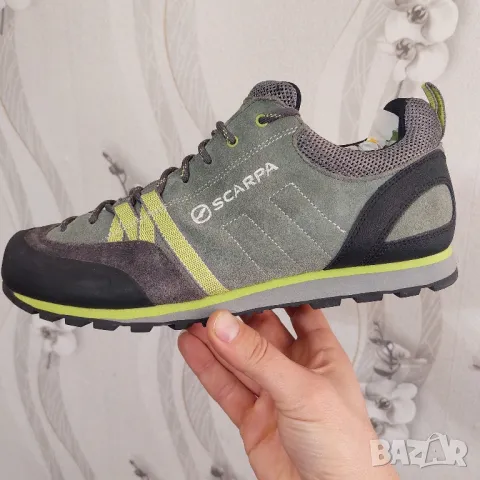 туристически обувки Scarpa Crux Approach  номер 45 1/2, снимка 2 - Други - 49040516