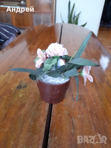 Старо изкуствено цвете,декорация, снимка 3 - Други ценни предмети - 36061357
