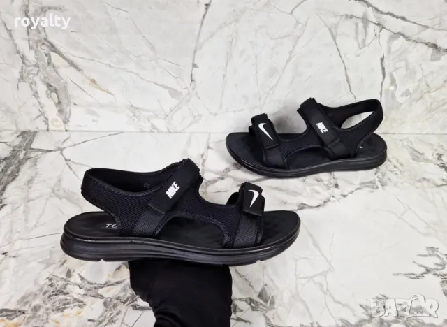 Nike черни мъжки сандали 