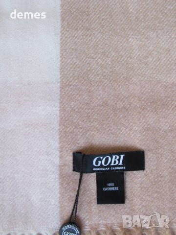 Нов кашмирен шал райе GOBI, Монголия, снимка 3 - Шалове - 36321179