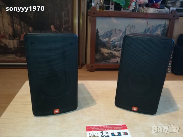 jbl-2бр тонколони 19х12х11см-внос германия, снимка 2 - Тонколони - 35911809