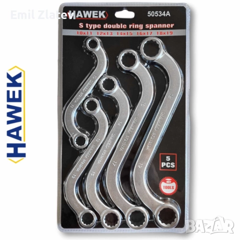 Ключове звезди S-образни 5 части  HAWEK