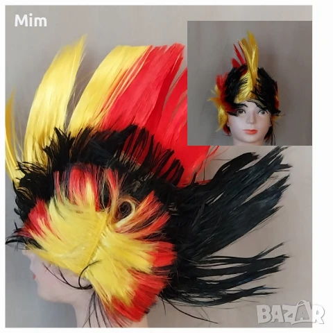 Аксесоари за парти -шапки ,перуки ,маска, снимка 11 - Аксесоари за коса - 49308807