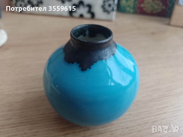 керамична вазичка, дизайнерска, от Осло, снимка 1