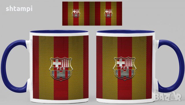 Чаша Барселона Barcelona Керамична, снимка 3 - Фен артикули - 34783166