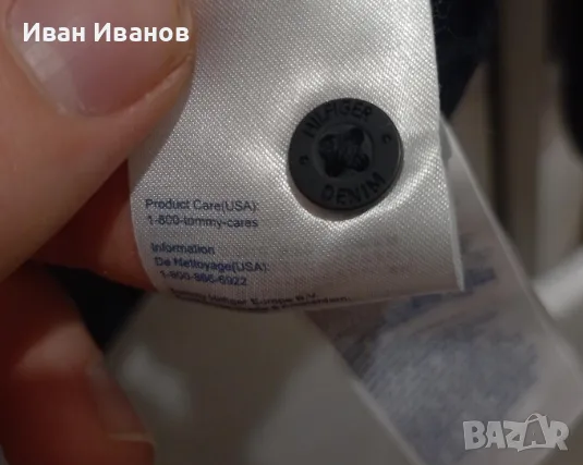 Оригинална фланелка Tommy Hilfiger, снимка 3 - Блузи - 48797160