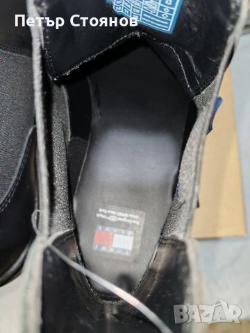 Удобни мъжки боти от естествена кожа TOMMY JEANS №44, снимка 7 - Мъжки боти - 53070823