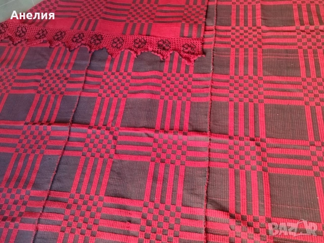 Вълнено покривало , снимка 5 - Покривки за легло - 52950139