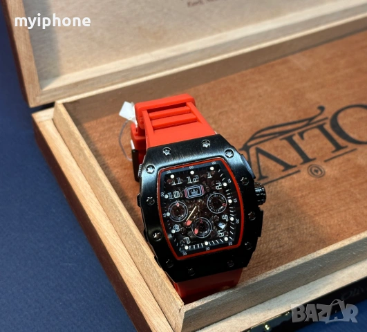  Луксозен Мъжки Часовник OLEVS , снимка 6 - Мъжки - 53434342