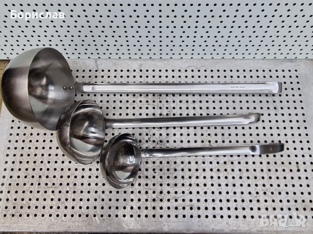 Професионални черпаци, снимка 9 - Прибори за хранене, готвене и сервиране - 38989866