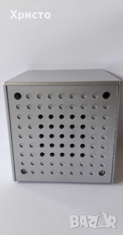 часовник антикварен, куб, марка Рееко  Reeko, дизайнерски, будилник, календар Германия, снимка 4 - Други ценни предмети - 36325817