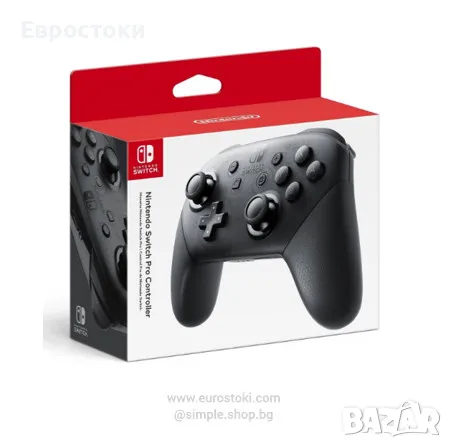 Контролер Nintendo Switch Pro Controller. Контролер Nintendo Switch Pro е премиум продукт, снимка 1 - Аксесоари - 47389621