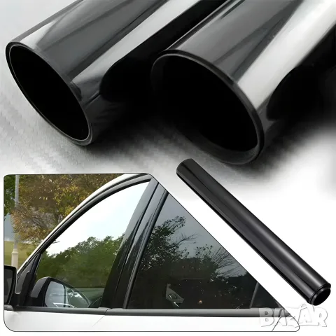 Фолио за затъмняване Еко 50 см х 3 м, 60%, светло черно