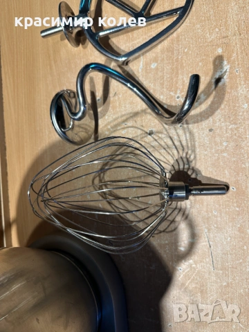 английска кухненска машина (миксер) "Kenwood Chef XL Elite", снимка 13 - Миксери - 53258471