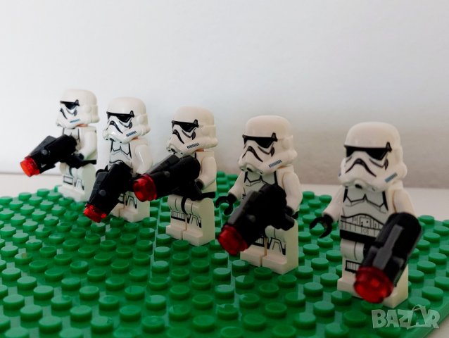 Фигурки Star Wars Stormtrooper тип лего, снимка 2 - Конструктори - 40829675