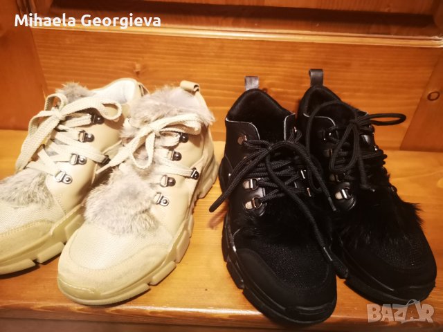 Дамски боти от естествена кожа Eva Minge, снимка 9 - Дамски боти - 39516023