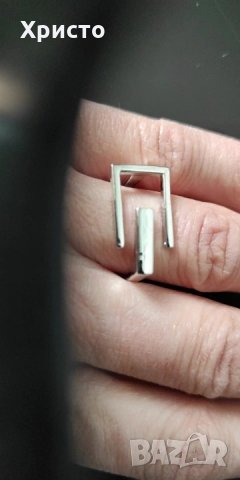 Сребърен пръстен за жени - 925, снимка 2 - Пръстени - 35752218
