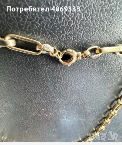 Златен ланец от 14 каратово злато 22.53гр, снимка 5 - Колиета, медальони, синджири - 51752084