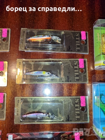 Воблери Smith Camion SR,Still,Megabass,щурци за клен,кутии за примамки., снимка 5 - Такъми - 53422539