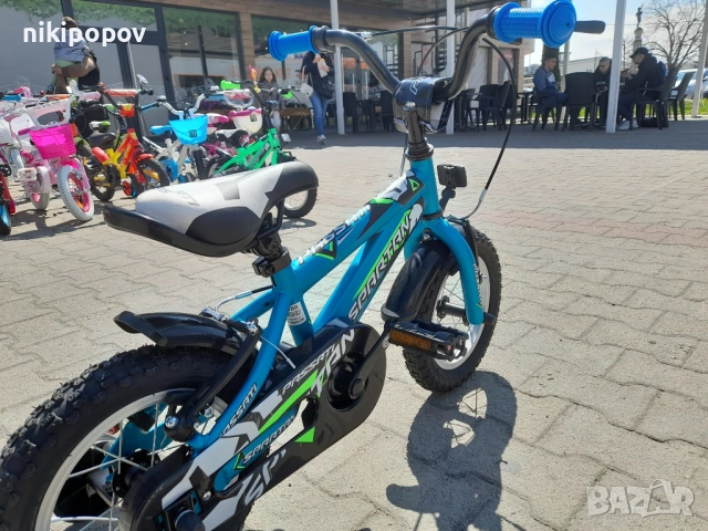 PASSATI Велосипед 12" SPARTAN син, снимка 5 - Велосипеди - 53758925