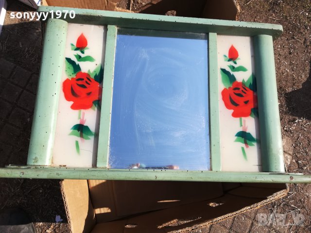 старо огледало-антик 0602221009, снимка 2 - Антикварни и старинни предмети - 35688393