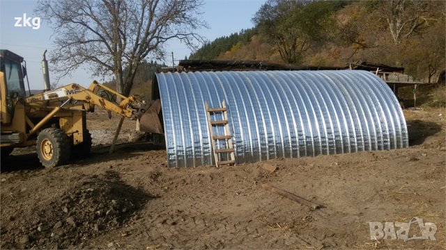 Дъговидна трапецовидна ламарина TR40x186-744, снимка 13 - Строителни материали - 34478600