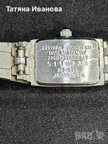 Citizen quartz , снимка 3 - Антикварни и старинни предмети - 53257045