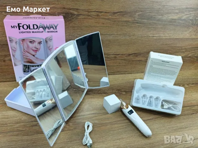 Светещо огледало и Уред за черни точки, снимка 2 - Други стоки за дома - 50089812