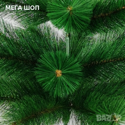 Елха естествено зелена с шишарки, снимка 3 - Декорация за дома - 52587011