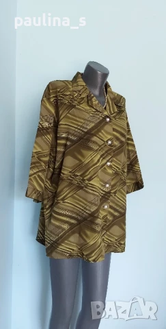 Пет различни броя / Копринени ризи тип туника , снимка 17 - Ризи - 50548026